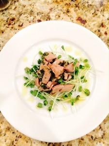 Tuna & Radish sprouts Salad