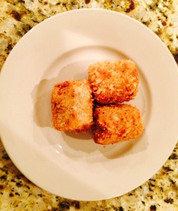 Potato and Beef Croquette