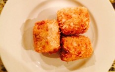 Potato and Beef Croquette